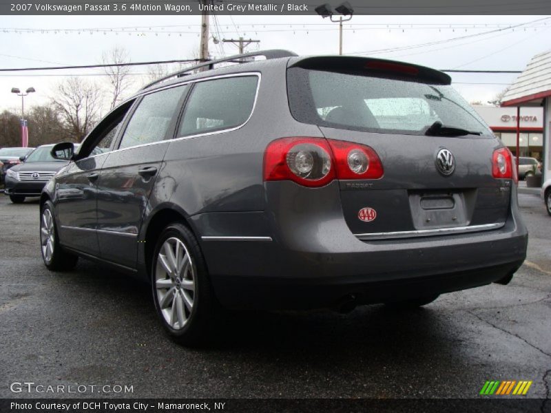 United Grey Metallic / Black 2007 Volkswagen Passat 3.6 4Motion Wagon