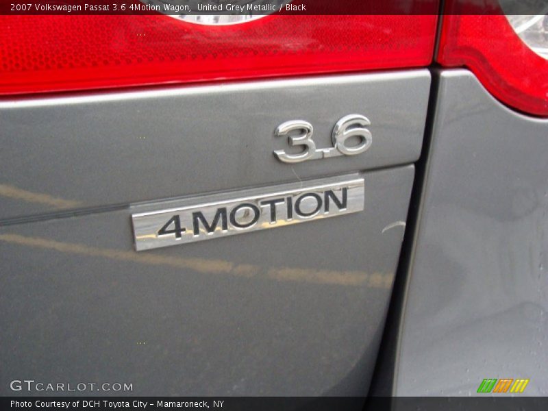 United Grey Metallic / Black 2007 Volkswagen Passat 3.6 4Motion Wagon