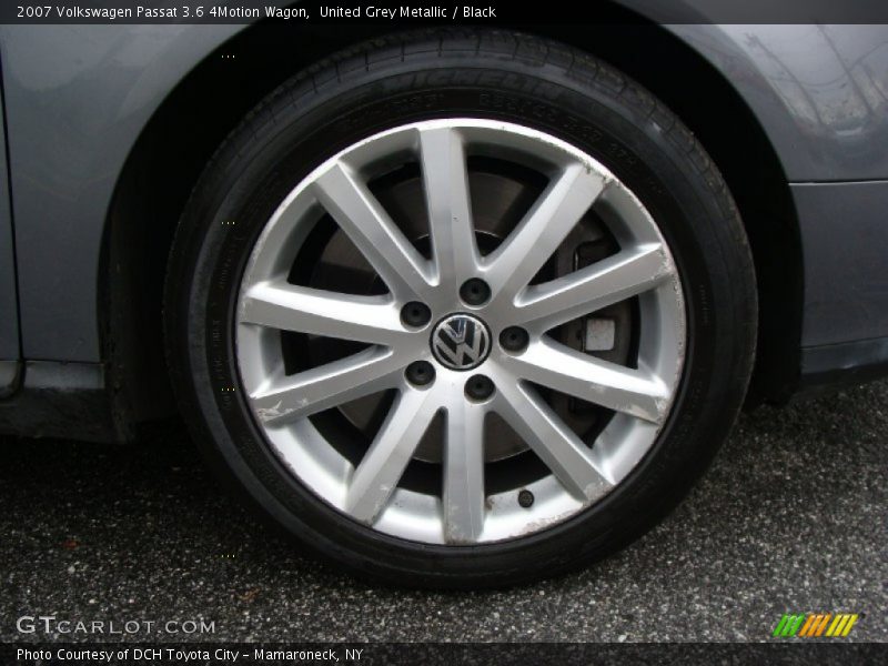 United Grey Metallic / Black 2007 Volkswagen Passat 3.6 4Motion Wagon