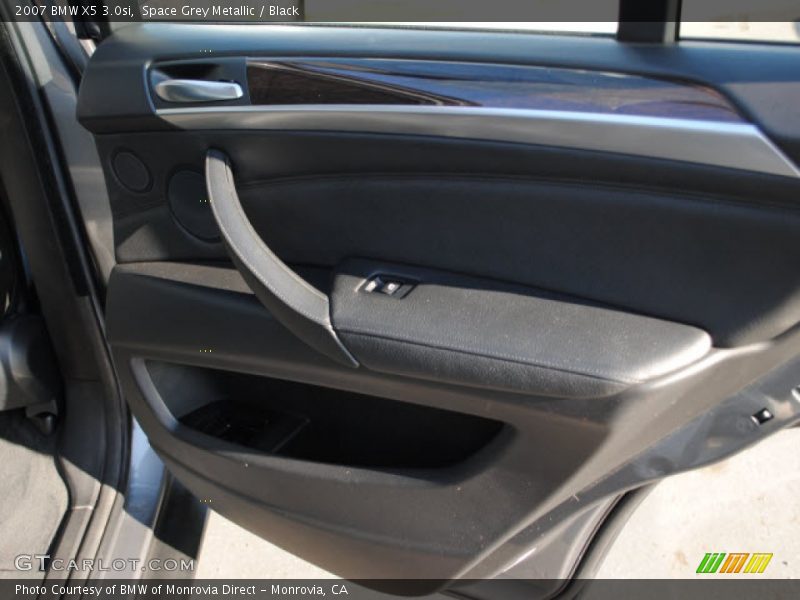 Space Grey Metallic / Black 2007 BMW X5 3.0si