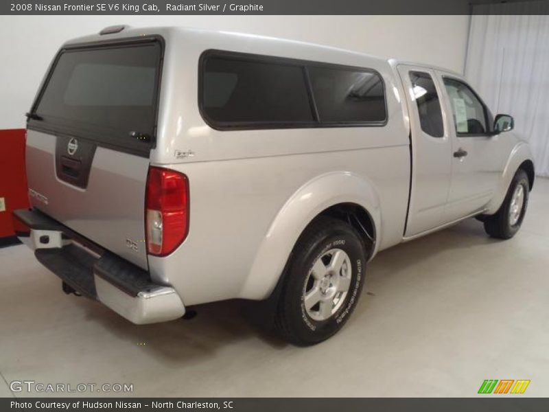 Radiant Silver / Graphite 2008 Nissan Frontier SE V6 King Cab