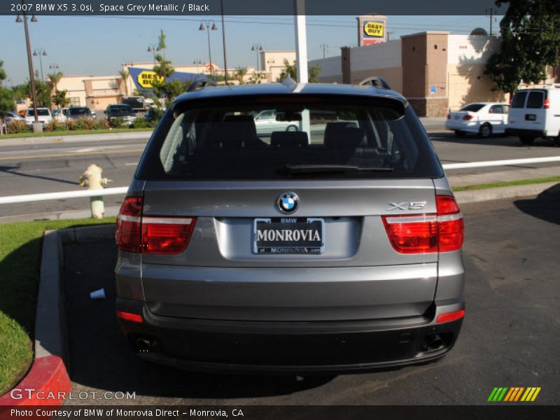 Space Grey Metallic / Black 2007 BMW X5 3.0si