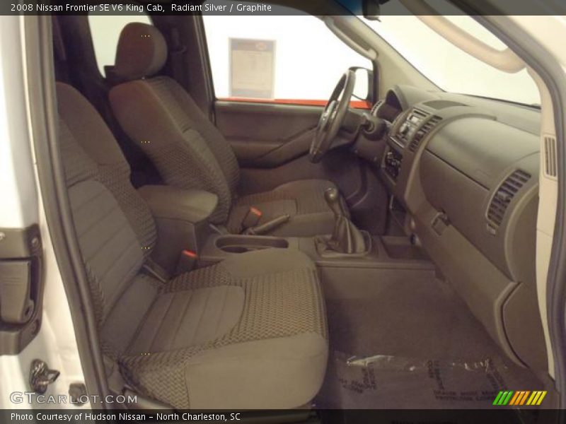 Radiant Silver / Graphite 2008 Nissan Frontier SE V6 King Cab
