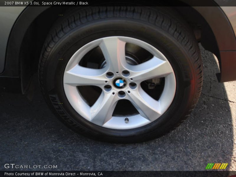 Space Grey Metallic / Black 2007 BMW X5 3.0si