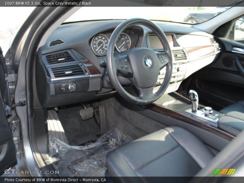 Space Grey Metallic / Black 2007 BMW X5 3.0si