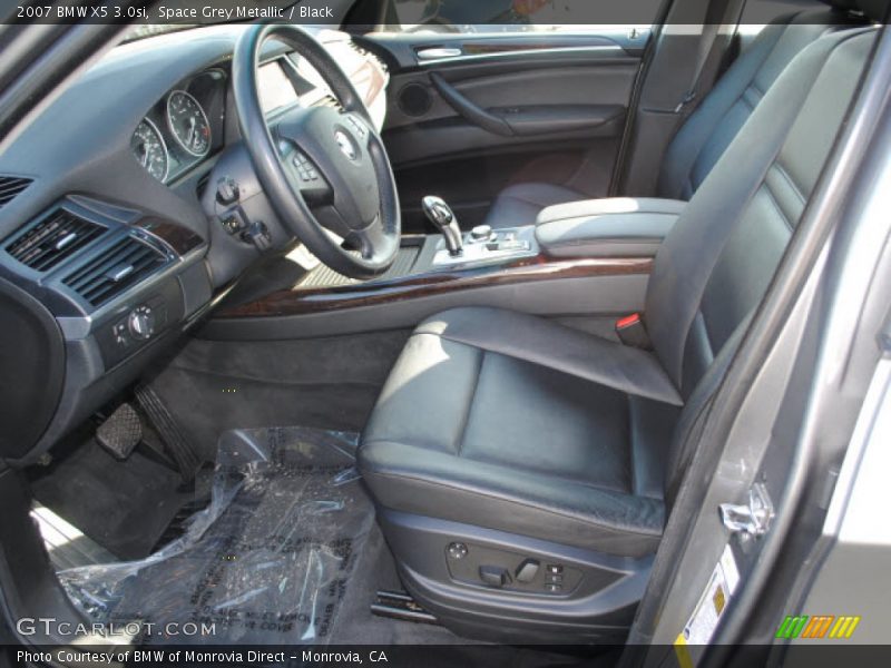 Space Grey Metallic / Black 2007 BMW X5 3.0si