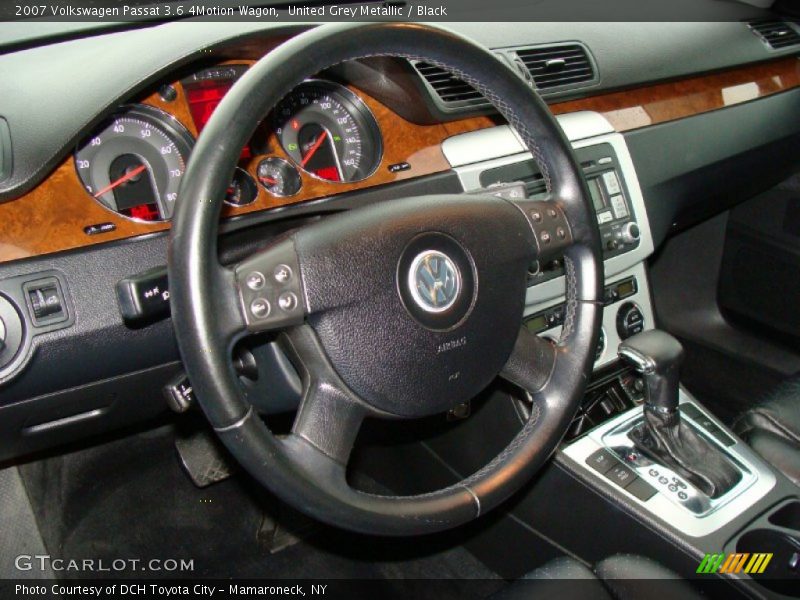 United Grey Metallic / Black 2007 Volkswagen Passat 3.6 4Motion Wagon