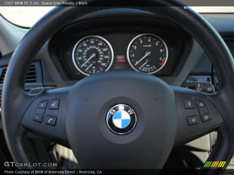 Space Grey Metallic / Black 2007 BMW X5 3.0si
