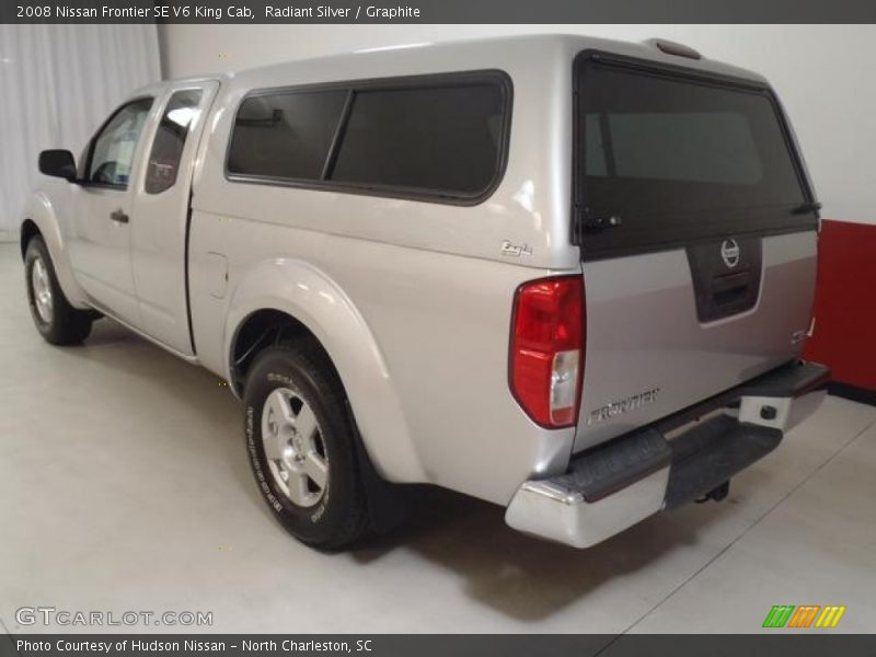 Radiant Silver / Graphite 2008 Nissan Frontier SE V6 King Cab