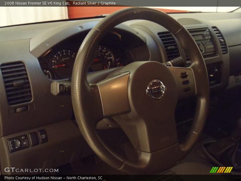 Radiant Silver / Graphite 2008 Nissan Frontier SE V6 King Cab