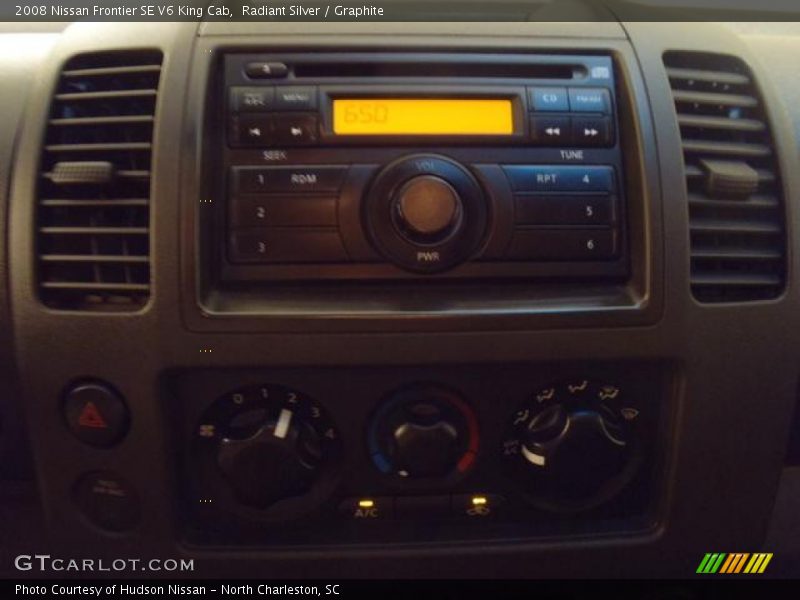 Radiant Silver / Graphite 2008 Nissan Frontier SE V6 King Cab