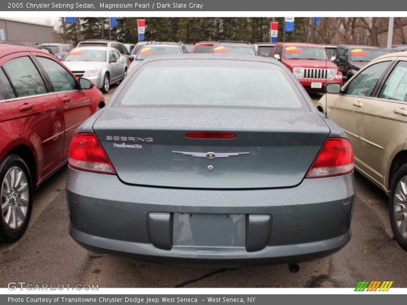 Magnesium Pearl / Dark Slate Gray 2005 Chrysler Sebring Sedan