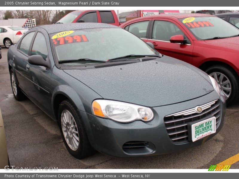 Magnesium Pearl / Dark Slate Gray 2005 Chrysler Sebring Sedan