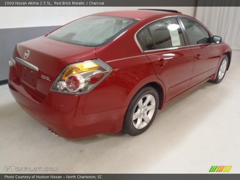 Red Brick Metallic / Charcoal 2009 Nissan Altima 2.5 SL