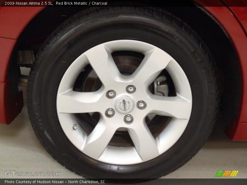 Red Brick Metallic / Charcoal 2009 Nissan Altima 2.5 SL