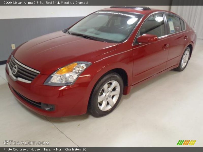 Red Brick Metallic / Charcoal 2009 Nissan Altima 2.5 SL