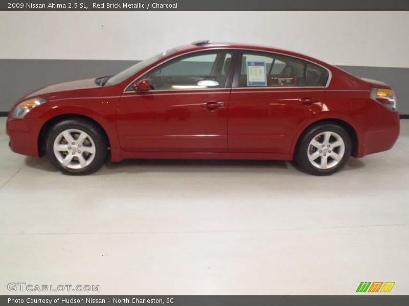 Red Brick Metallic / Charcoal 2009 Nissan Altima 2.5 SL