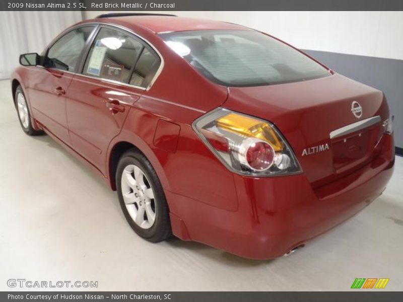 Red Brick Metallic / Charcoal 2009 Nissan Altima 2.5 SL