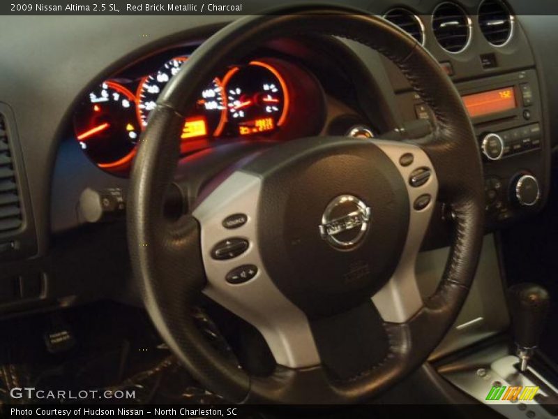 Red Brick Metallic / Charcoal 2009 Nissan Altima 2.5 SL