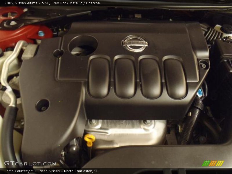 Red Brick Metallic / Charcoal 2009 Nissan Altima 2.5 SL