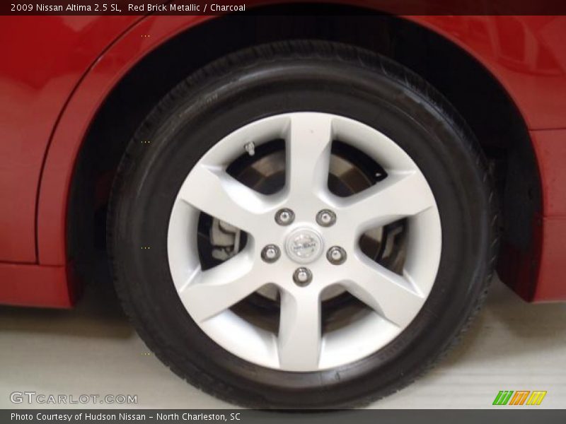 Red Brick Metallic / Charcoal 2009 Nissan Altima 2.5 SL