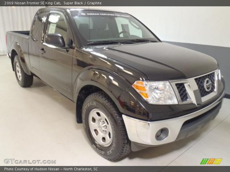 Super Black / Graphite 2009 Nissan Frontier SE King Cab