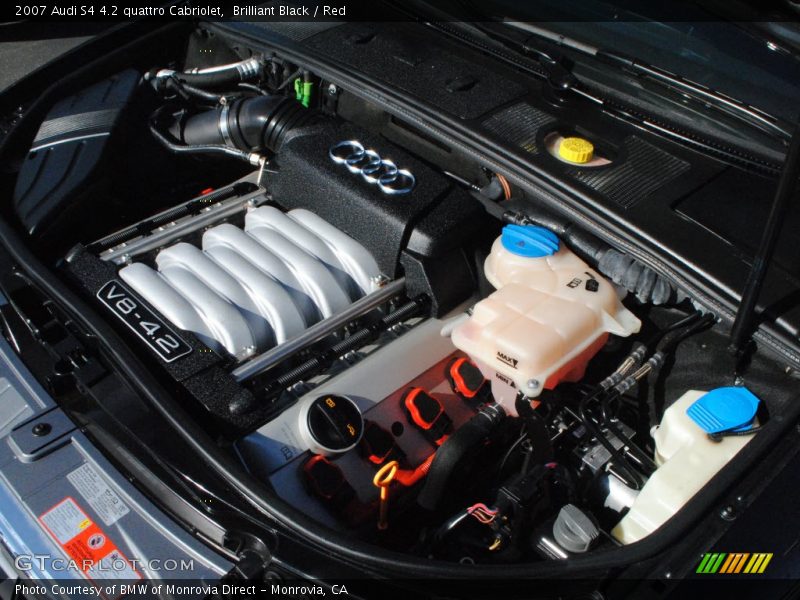  2007 S4 4.2 quattro Cabriolet Engine - 4.2 Liter DOHC 40-Valve VVT V8