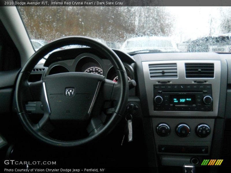 Inferno Red Crystal Pearl / Dark Slate Gray 2010 Dodge Avenger R/T