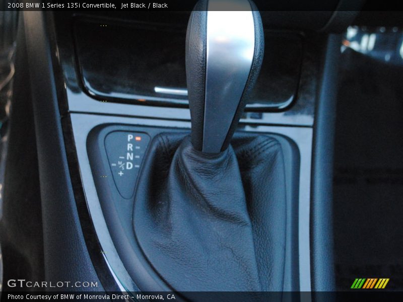 Jet Black / Black 2008 BMW 1 Series 135i Convertible