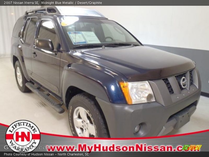Midnight Blue Metallic / Desert/Graphite 2007 Nissan Xterra SE