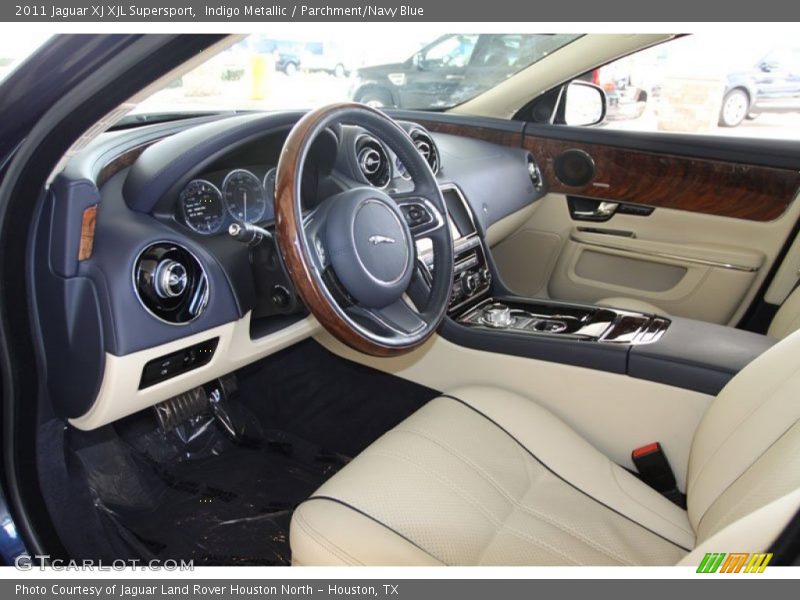 Parchment/Navy Blue Interior - 2011 XJ XJL Supersport 