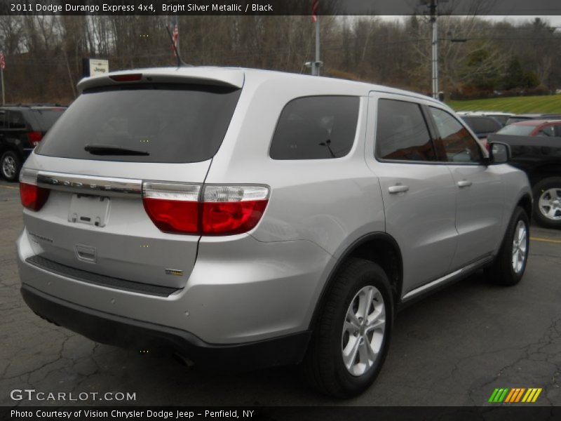 Bright Silver Metallic / Black 2011 Dodge Durango Express 4x4