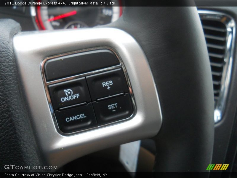 Bright Silver Metallic / Black 2011 Dodge Durango Express 4x4