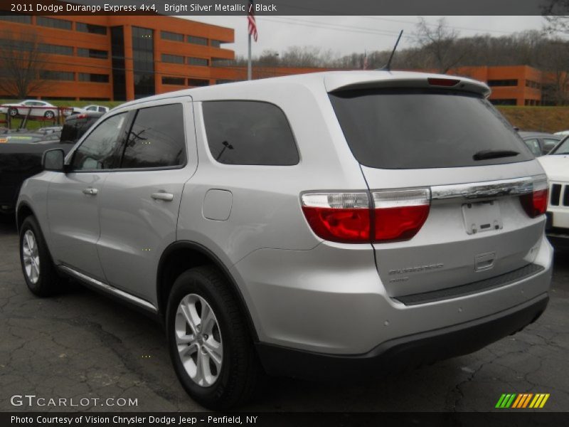 Bright Silver Metallic / Black 2011 Dodge Durango Express 4x4