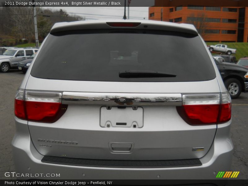 Bright Silver Metallic / Black 2011 Dodge Durango Express 4x4