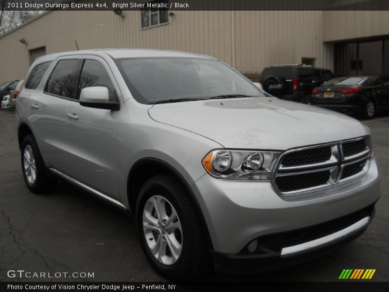 Bright Silver Metallic / Black 2011 Dodge Durango Express 4x4