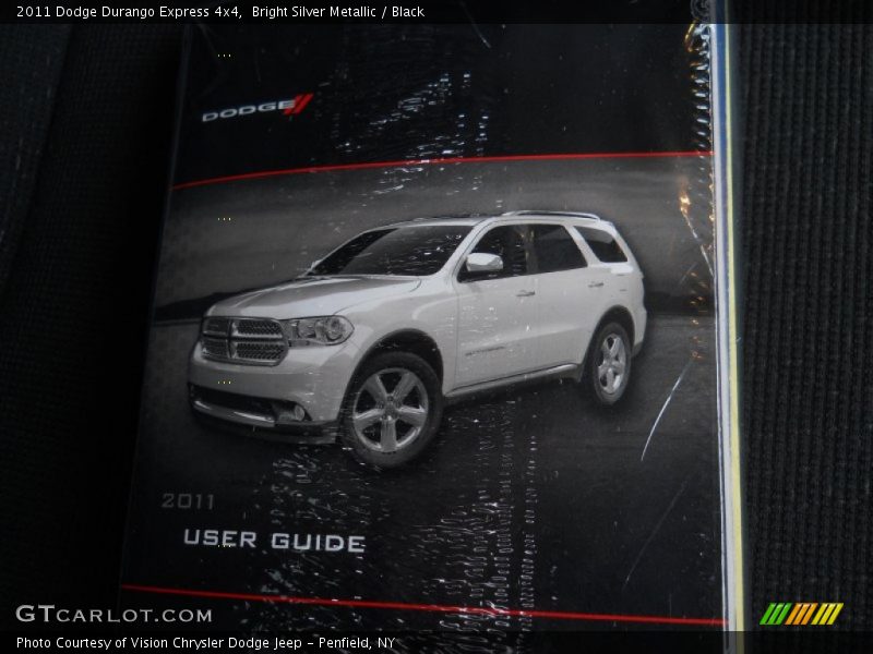 Bright Silver Metallic / Black 2011 Dodge Durango Express 4x4