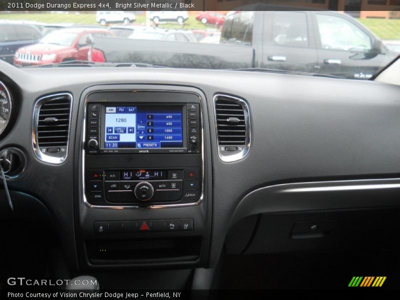 Bright Silver Metallic / Black 2011 Dodge Durango Express 4x4