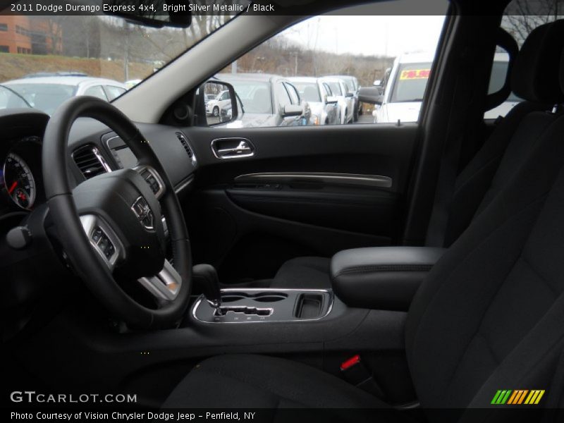 Bright Silver Metallic / Black 2011 Dodge Durango Express 4x4