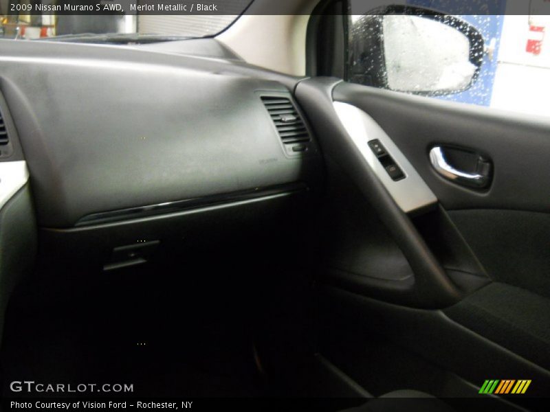 Merlot Metallic / Black 2009 Nissan Murano S AWD