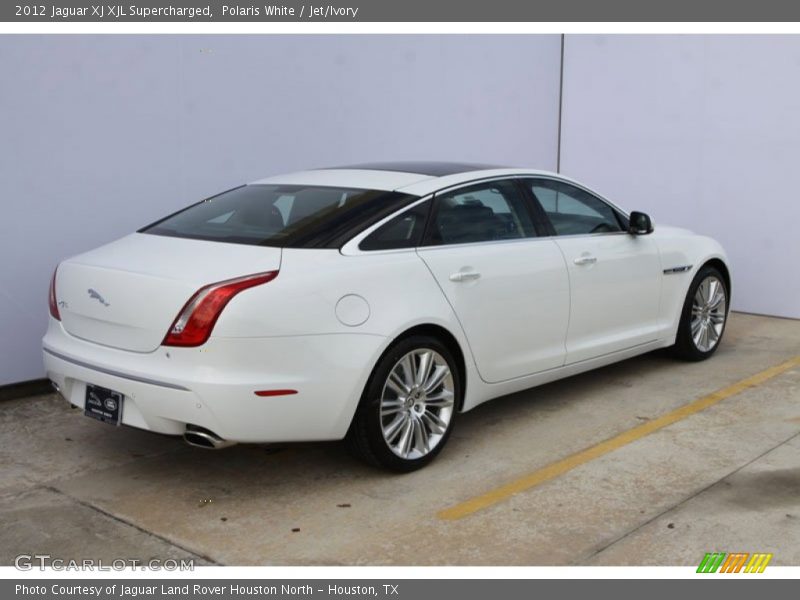 Polaris White / Jet/Ivory 2012 Jaguar XJ XJL Supercharged