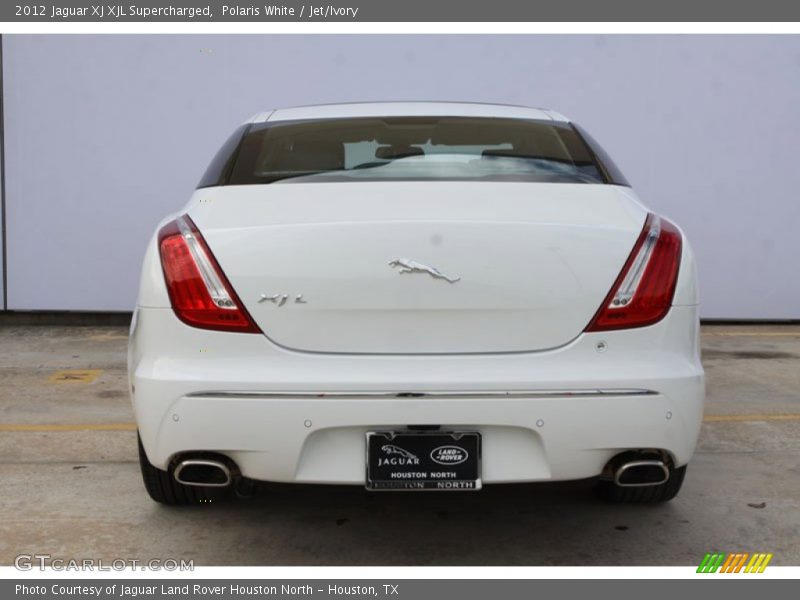 Polaris White / Jet/Ivory 2012 Jaguar XJ XJL Supercharged