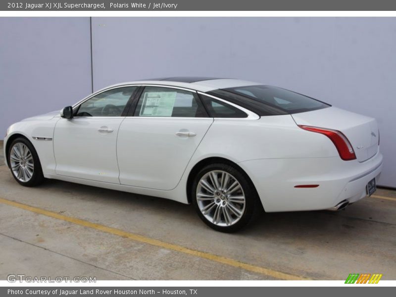 Polaris White / Jet/Ivory 2012 Jaguar XJ XJL Supercharged