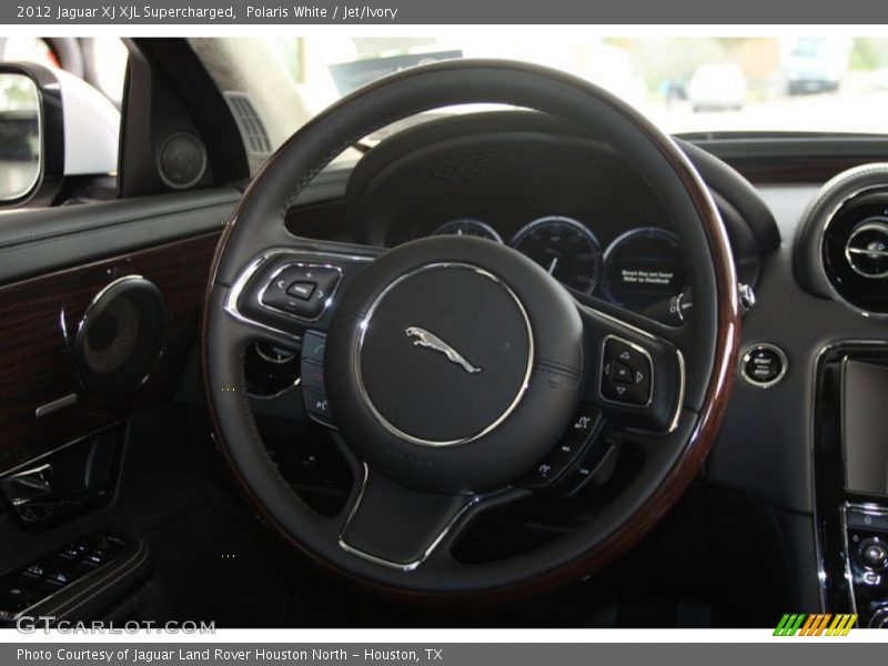  2012 XJ XJL Supercharged Steering Wheel