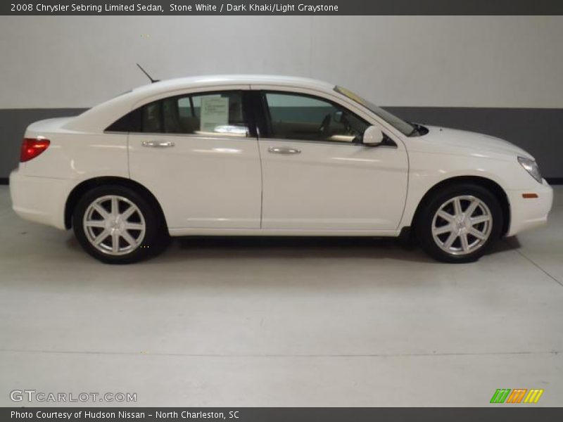  2008 Sebring Limited Sedan Stone White