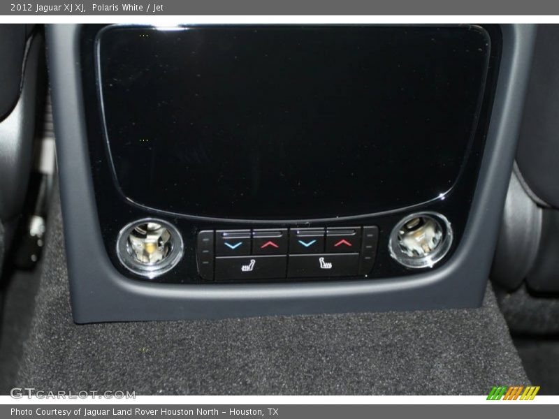 Polaris White / Jet 2012 Jaguar XJ XJ