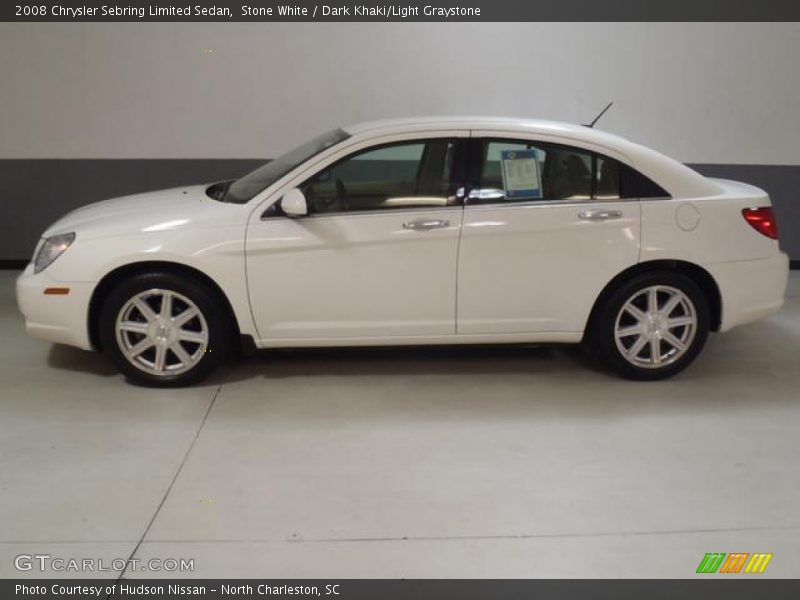  2008 Sebring Limited Sedan Stone White