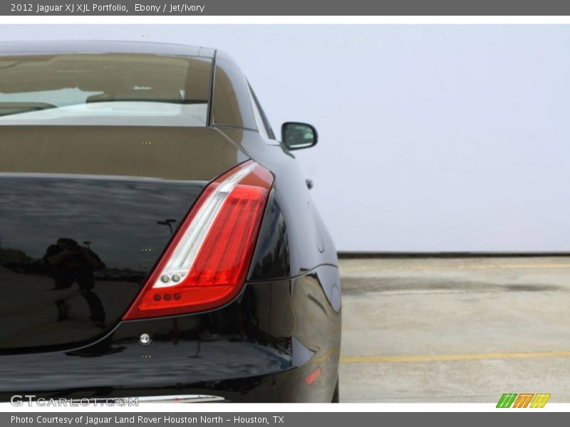 Ebony / Jet/Ivory 2012 Jaguar XJ XJL Portfolio