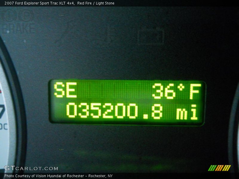 Red Fire / Light Stone 2007 Ford Explorer Sport Trac XLT 4x4
