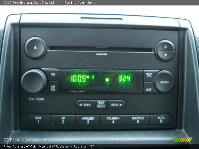 Red Fire / Light Stone 2007 Ford Explorer Sport Trac XLT 4x4